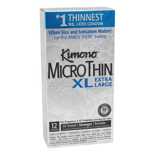 KIMONO-MICROTHIN-XL-EXTRA-LARGE-BOX-12-UNITS
