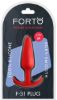 Image de F-31: 100% SILICONE PLUG - Rouge - Medium