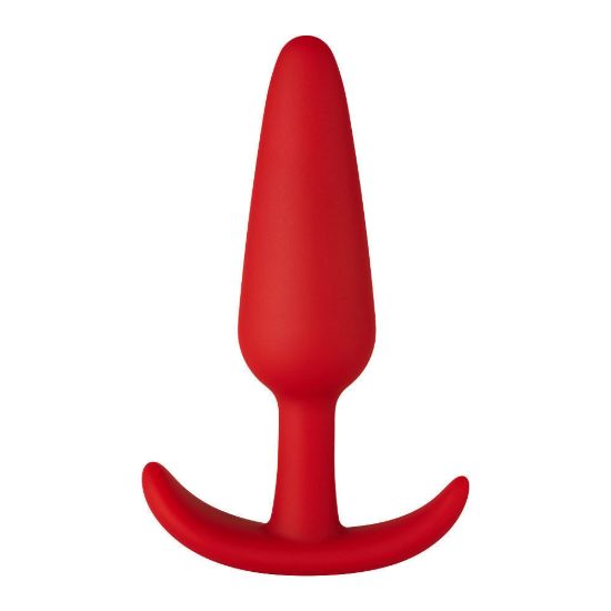 Image de F-31: 100% SILICONE PLUG - Rouge - Medium