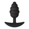 Image de F-83: SPIR PLUG 100% SILICONE - Noir