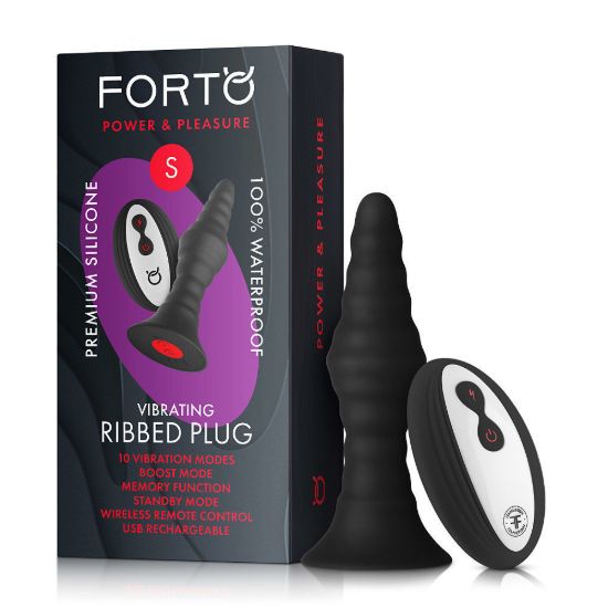 Forto ribbed plug small