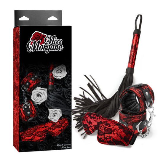 Image de MISS MORGANE - DENTELLE INSOLENTE - ROUGE