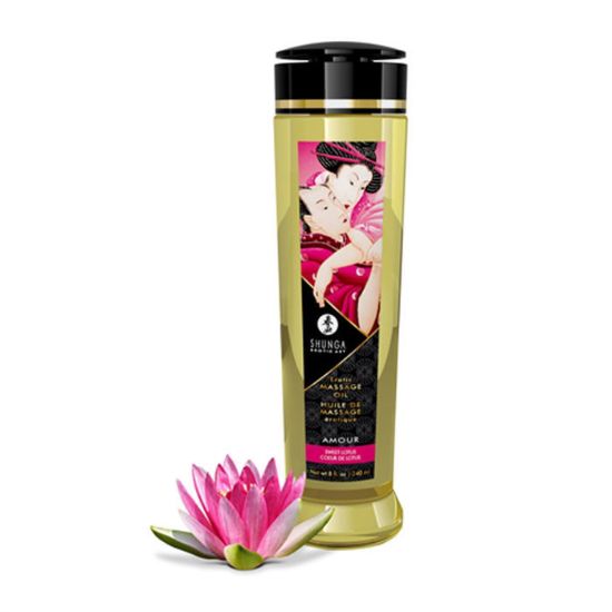 Image de Shunga - Huile massage -   Amour / Sweet Lotus