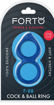 Picture of F-88: DOUBLE RING 100% LIQUID SILICONE - Blue
