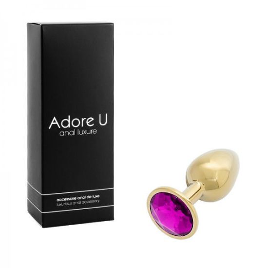 Image de ADORE U - ANAL LUXURE ALUMINIUM OR - PETIT MAUVE
