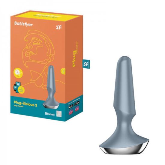 Image de SATISFYER - PLUG-ILICIOUS 2 - ARGENT