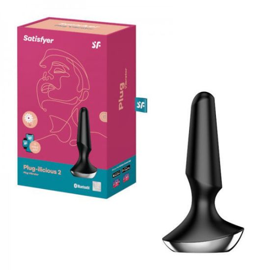 Image de SATISFYER - PLUG-ILICIOUS 2 - NOIR