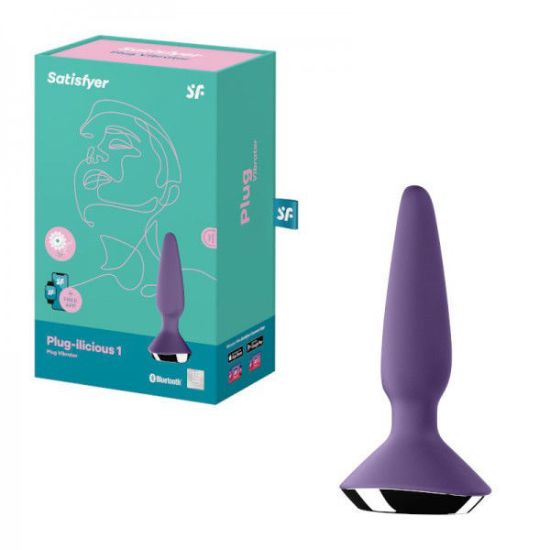 Image de SATISFYER - PLUG-ILICIOUS 1 - MAUVE