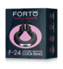Image de F-24: TEXTURED VIBRATING COCKRING- BLACK