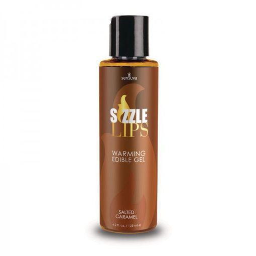 Picture of SIZZLE LIPS - WARMING GEL - SALTED CARAMEL - 125ML