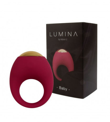 Picture of LUMINA - BABY VIBRATING COCKRING - WINE