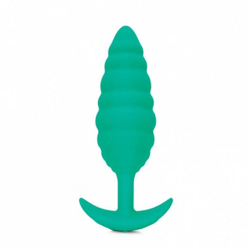 Picture of B-VIBE - TWIST TEXTURE PLUG - GREEN