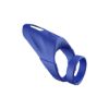 Image de F-48: VIBRATING PERINEUM DOUBLE C-RING- Bleu