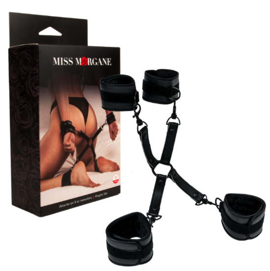 Image de Miss Morgane - Attache en X et Menottes Végane