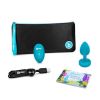 Image de B-VIBE - VIBRATING JEWEL PLUG - S/M - AQUAMARINE