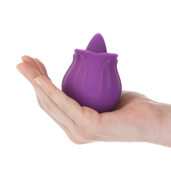 Image de Cadeau à l'achat - Flickering Tongue Vibrating Clitoral Stimulator – Purple