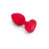 Image de B-Vibe - Vibrating Heart Jewel Plug M/L - Rouge