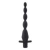 Vibrating-Butt-Beads-Silicone-Rechargeable-Black