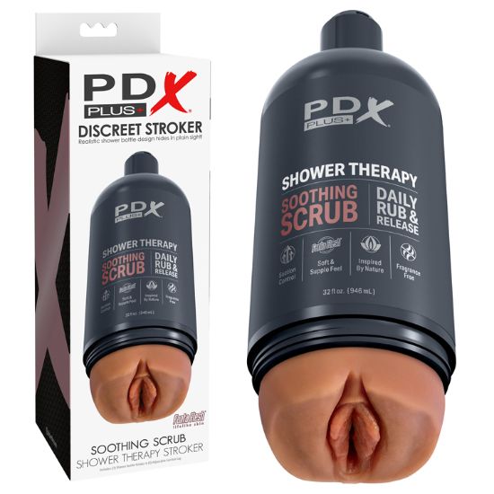PDX-Plus-Shower-TherapySoothing-Scrub-Tan