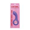 AV23: ARCHED FLEXIBLE RING VIBE - PURPLE - LUV INC - LL-7220-02