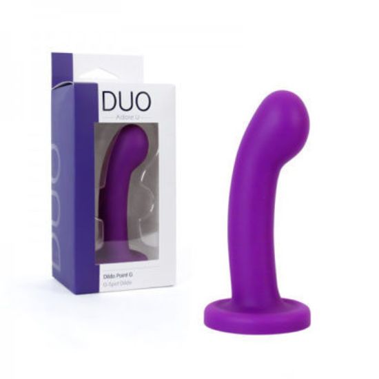 Image de Adore U - DUO - Dildo courbé et arrondi - Mauve