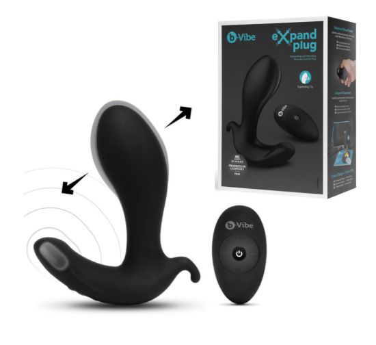 B-Vibe - Expand Plug - Noir