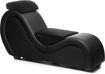 Image de Master Series - Kinky Couch Chaise Lounge - Noir