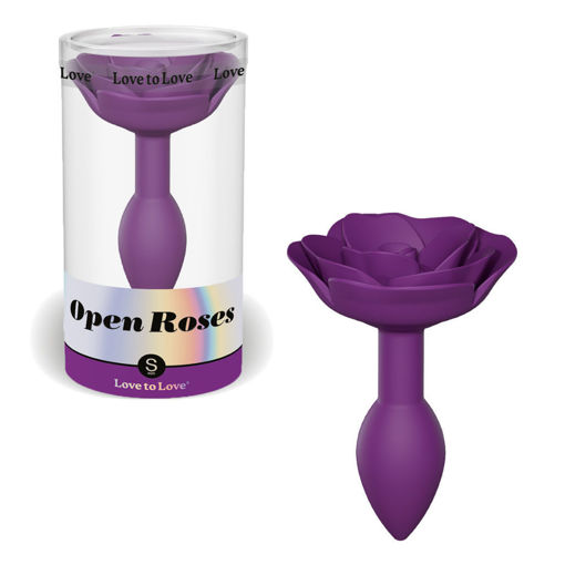 Picture of Love To Love - Open Rose plug - Mauve 