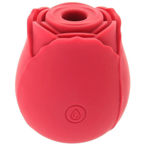 Image de Happy Meeting - Rose Clitoral Suction Stimulator – Red