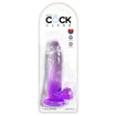 King-Cock-Clear-7-With-Balls-Purple