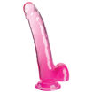 King-Cock-Clear-9-With-Balls-Pink