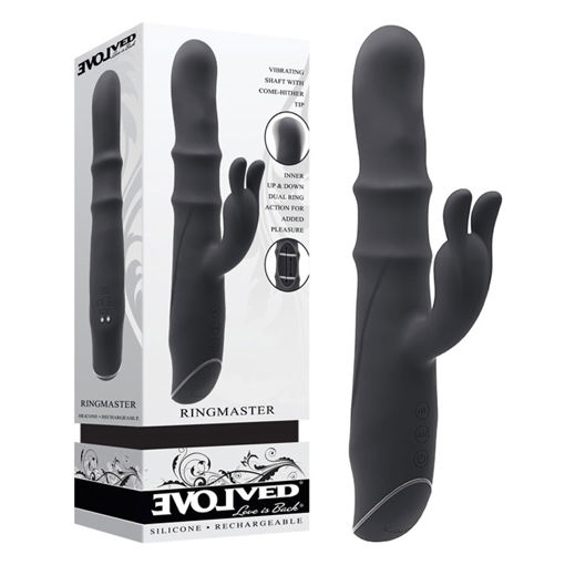 Ringmaster-Silicone-Rechargeable-Black