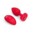 Image de B-Vibe - Vibrating Heart Jewel Plug M/L - Rouge