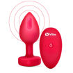 Picture of B-Vibe - Vibrating Heart Jewel Plug M/L - Rouge