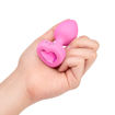 Image de B-Vibe - Vibrating Heart Jewel Plug S/M - Rose