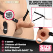 Image de Size Matters - 2'' Vibrating Smooth Penis Sheath Remote - Beige