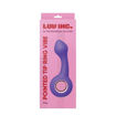 PT16: POINTED TIP FLEXIBLE RING VIBE - PURPLE - LUV INC - LL-7223-02