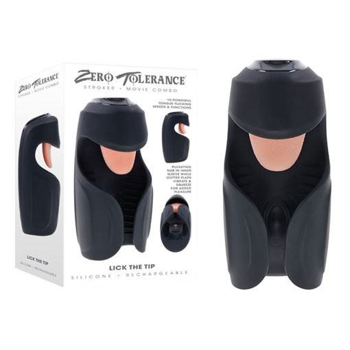 Lick-The-Tip-Silicone-Rechargeable-Black