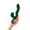 Image de Pallina - Triple Action Rabbit Vibrator - Vert foncé