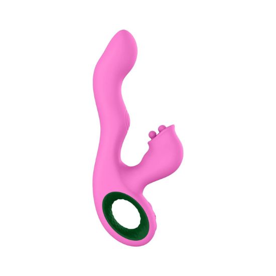 Image de Pallina - Triple Action Rabbit Vibrator - Rose