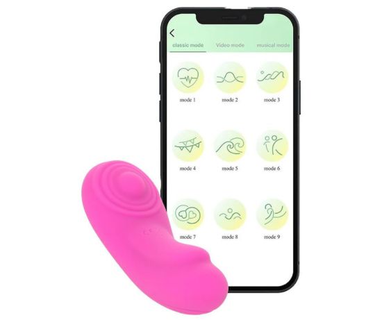 Image de Techno Lucy Magnetic Panty Vibe in Magenta