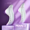 PEARL 2 – Nouvelle Génération de Vibromasseur de Culotte Connecté, Violet, Silencieux, Puissant et Étanche