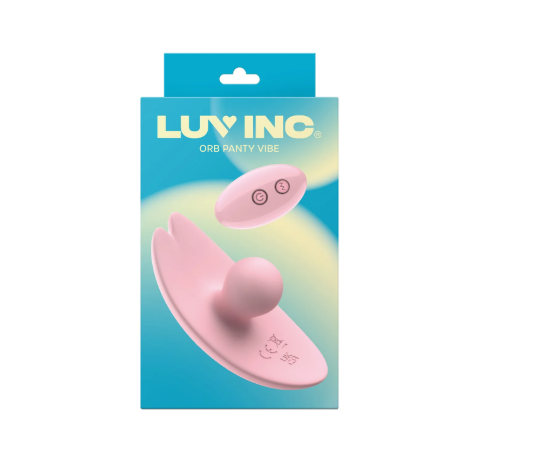 Image de PV35 – Boule Vaginale Orb avec Télécommande Rechargeable – Rose Pâle – Luv Inc