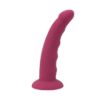 Dildo Bosselé Adore U DUO 6 pouces rouge
