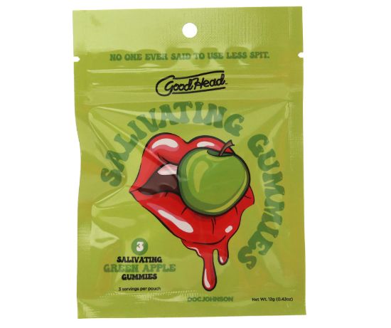 Image de 🍏 GoodHead – Salivating Gummies – Pomme Verte