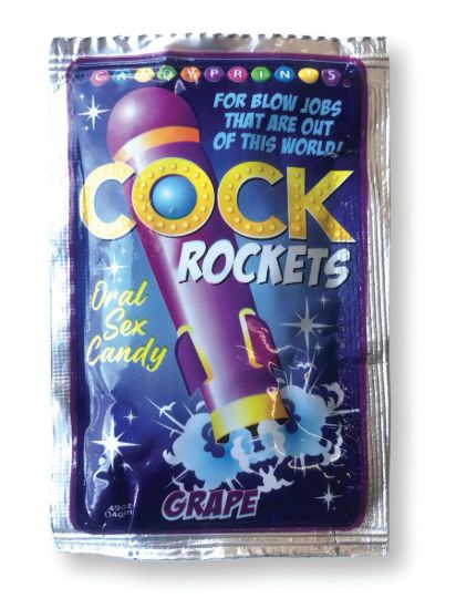 Image de Cadeau à l'achat - Cock Rockets Oral Sex Candy - Raisin
