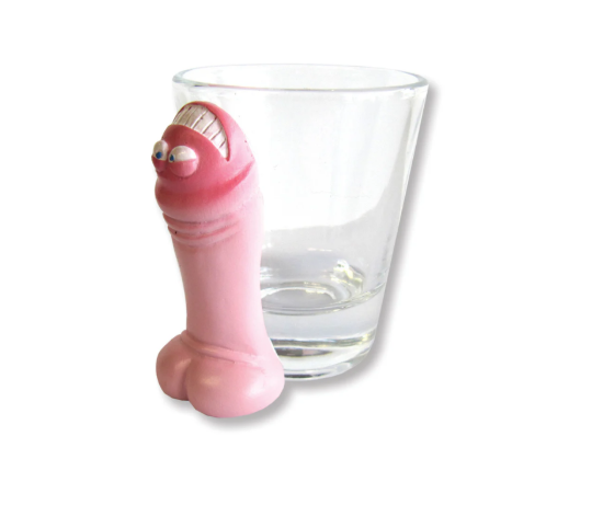 Image de Vertical Pecker Shot Glass