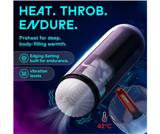 Image de THE COCOON | Masturbateur Pulsation & Chauffant