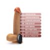 Image de Dr. Skin – Dr. Phillips Dildo 3 en 1 8.5 po – Bronzé