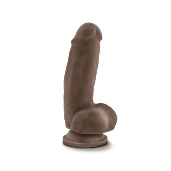 Image de Dr. Skin Plus – Dildo Réaliste 7 po Posable – Brun